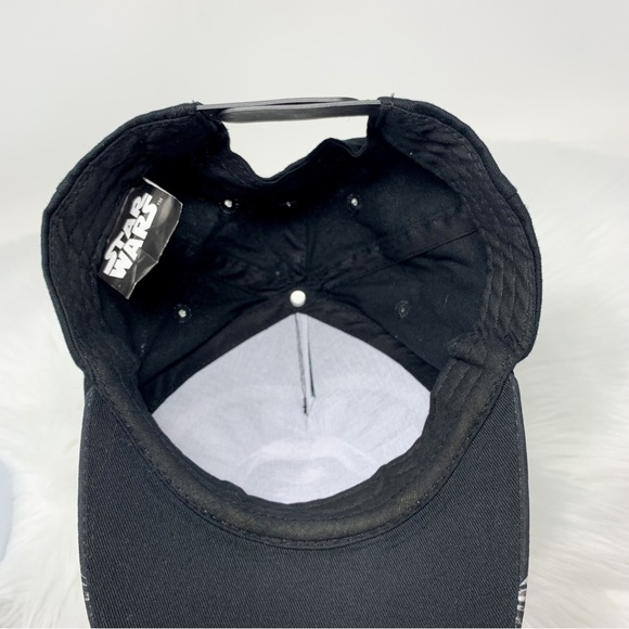 Kid’s NEW Star Wars Embroidered First Order Adjustable Snapback Cap Hat Black - Picture 6 of 9